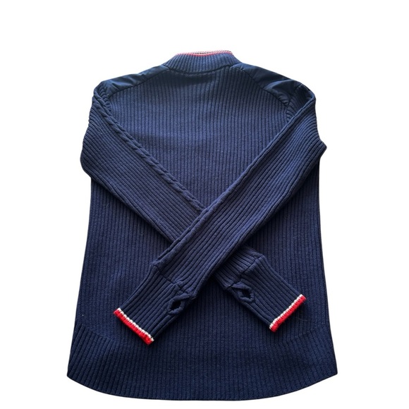 Daehlie Quilted Jacket Unisex Ribbed Collar Size Large - Picture 5 of 5